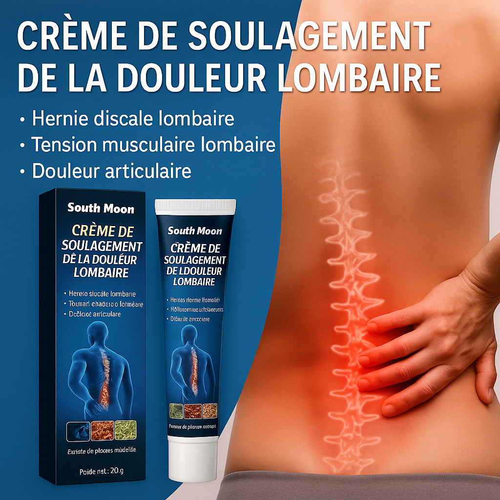 LUMBAR : DITES A DIEU A LA LOMBALGIE ET LES DOULEURS MUSCULAIRES
